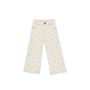 Rylee + Cru Straight Leg Pant in Blue Daisy